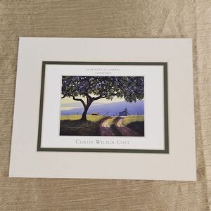 Curtis Wilson Cost Back Road to Makena A Limited Edition 2001 Signed Print
